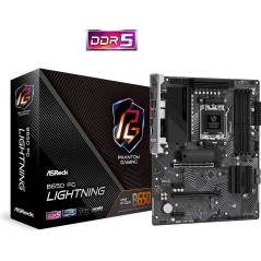 ASRock B650 PG Lightning Motherboard - AMD B650 AM5 Socket, DDR5 RAM, ATX - Unleash Ultimate Performance!